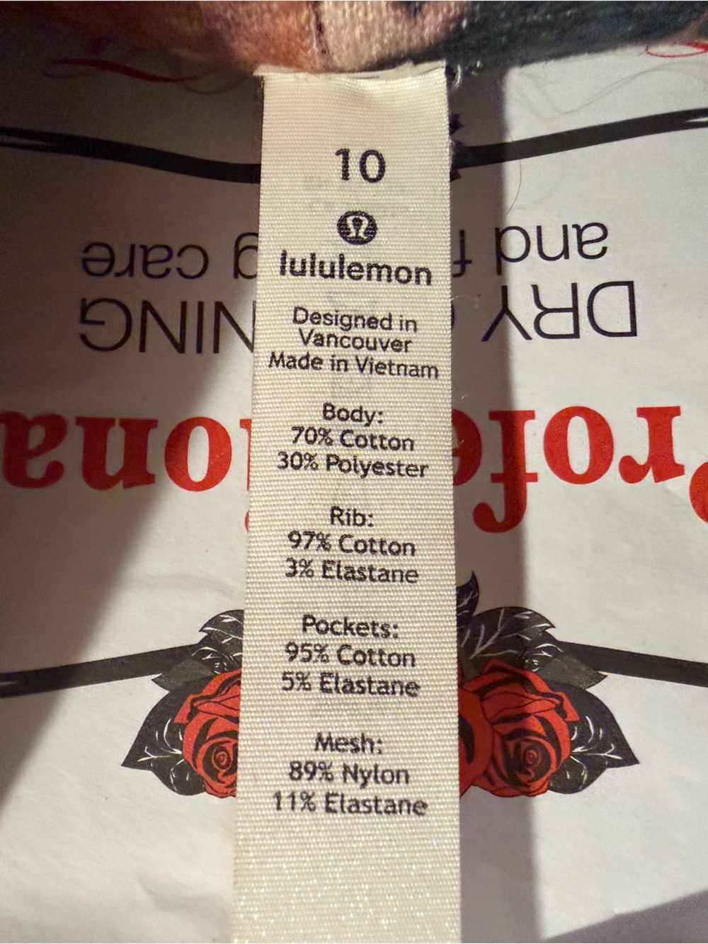 LULULEMON “frosted rose multi” scuba hoodie - Picture 10 of 10